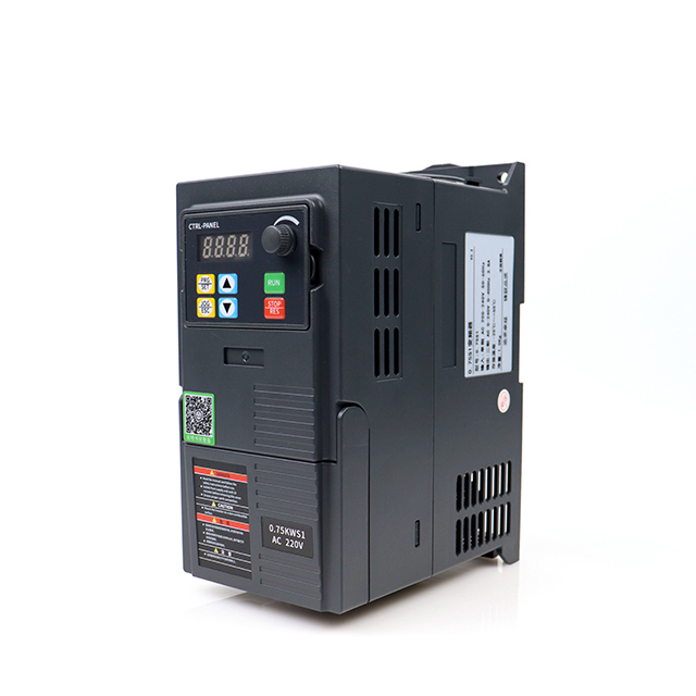ដ្រាយប្រេកង់អថេរ VFD 220V 3.0kw បញ្ចូល 3 ដំណាក់កាលដើម្បីចេញ 3 ដំណាក់កាល