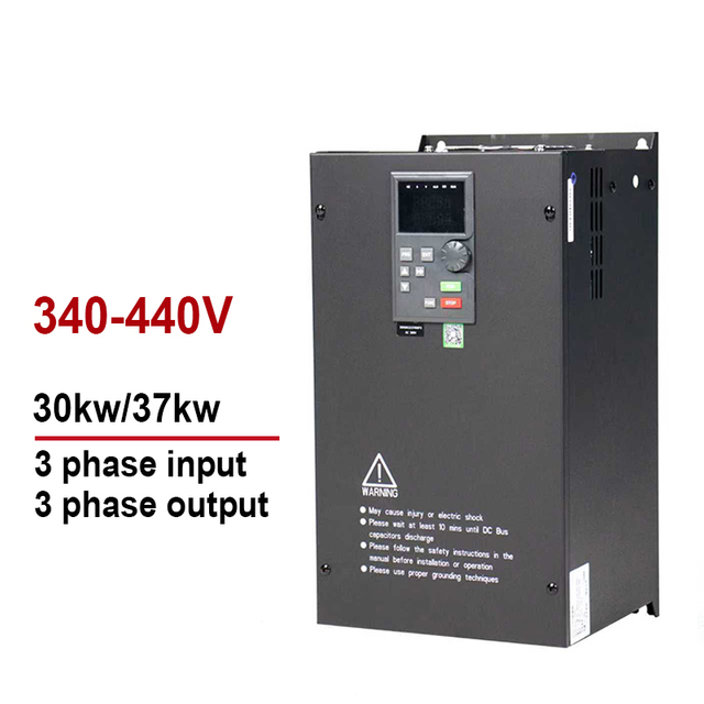 VFD العاكس والمحول محرك التردد المتغير 380V 30KW 37KW الإدخال 3 مراحل لإخراج 3 مراحل
