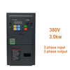 Penggerak Frekuensi Variabel VFD 380V 3.0KW Input 3 Fasa ke Output 3 Fasa