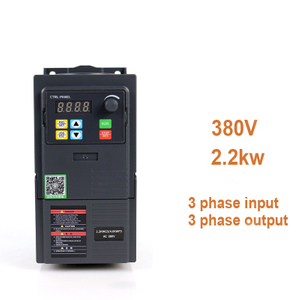 Penggerak Frekuensi Variabel VFD 380V 2.2KW Input 3 Fasa ke Output 3 Fasa